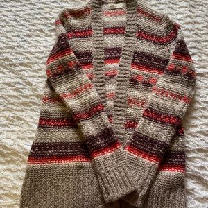Hollister Sweater Cardigan. Super Soft. Small. Good Condition. Worn couple times